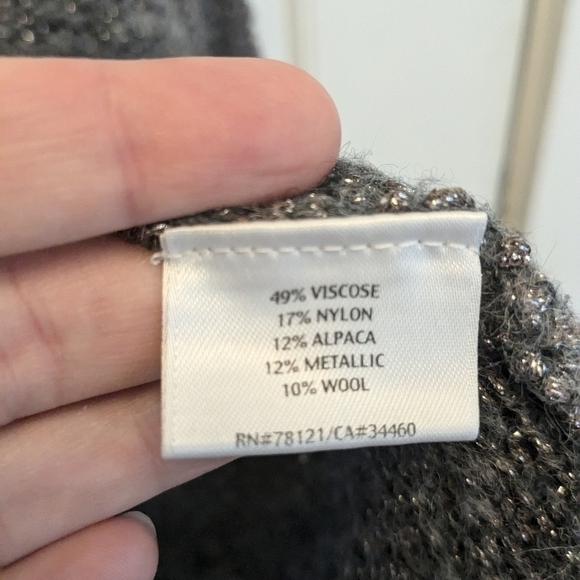 Eileen Fisher Metallic Sweater - Picture 4 of 4